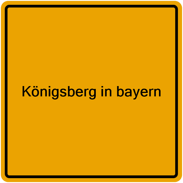 Einwohnermeldeamt24 Königsberg in bayern